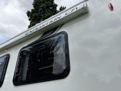 2026 Auto-Trail Expedition C71 motorhome window and awning